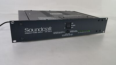 Sound Craft Cps-450/b Power Supply Audio Mixer Console R Ttz