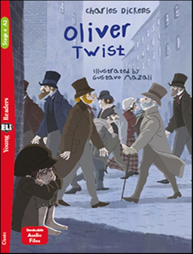 Oliver Twist - Young Eli Readers A2 - Downloadable Multimedia, De Dickens, Charles. Editorial European Language Institute, Tapa Mole, Edición 1 En Inglês, 2021