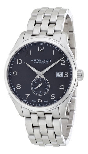 Hamilton H42515135 Jazzmaster Reloj De Plata Automatico Suiz