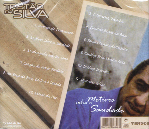 Cd Motivos Sobre A Saudade (tristão Da Silva) Estándar