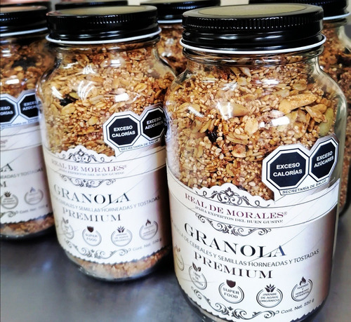 Granola Premium Extra Crocante Vegana Real De Morales