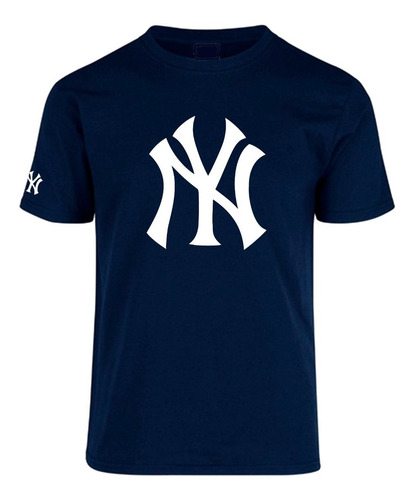 Playera Yankees New York Básico Mlb Marino
