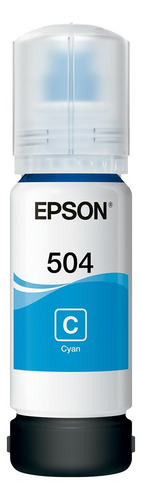 Epson T504220 Botella De Tinta Cyan L4150/4160