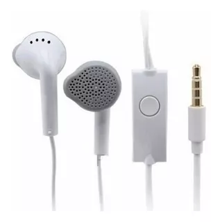 Audífonos Handsfree Original Samsung Bass 3.5 Blanco