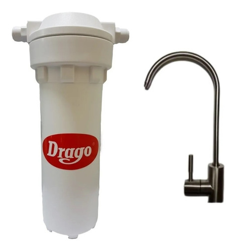 Filtro Purificador De Agua Drago Mp70 Bajo Mesada 12000 Lts