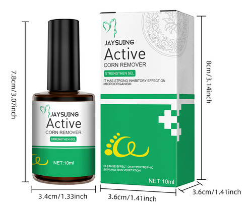 Solución Para Verrugas Y Ojos De Pollo De 10 Ml, 2 Piezas Pa