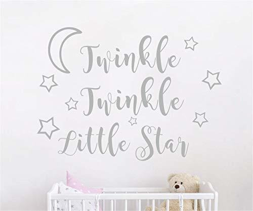 Twinkle Twinkle Little Star - Calcomanía De Vinilo Para Pare