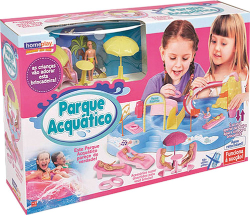 Cenário Temático (playset) Parque Acquatico Homeplay