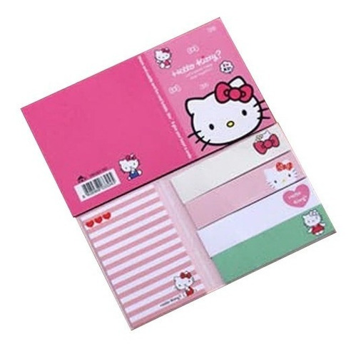 Geniales Notitas Kawaii Sticky Notes De Hello Kitty Modelo 1