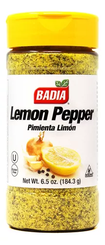 Pimienta De Limón Badia Lemon Pepper Numero 1 Especias