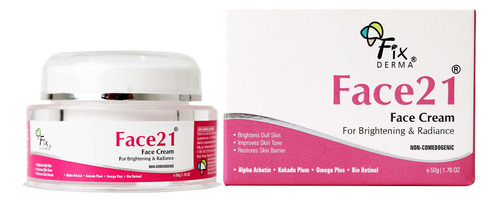 Fixderma 2% Alpha Arbutin Face 21 Crema Con 1% Glutation | C