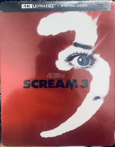 4k Ultra Hd Blu-ray Scream 3 / Steelbook