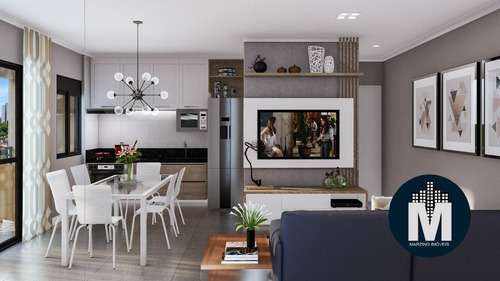 Imagem 2 de 10 de Apartamento 2 Dorms 48m² À 51m², Varanda Goumert, Vaga Coberta - Quitauna - Lm178