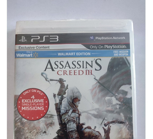 Juego Para Play Station 3. Assassin's Creed Ill