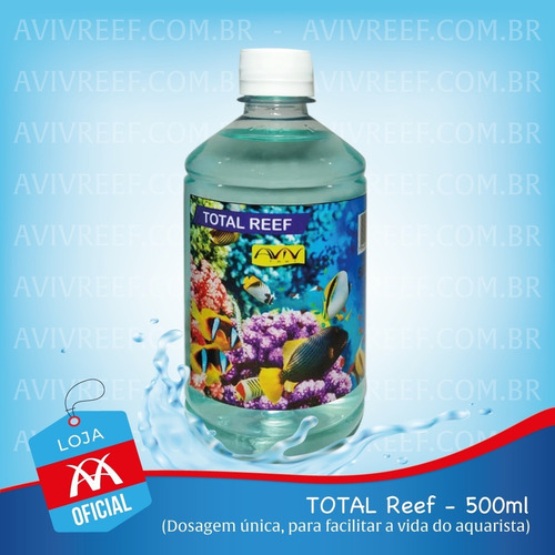 Aviv Total Reef 500 Ml - Suplemento Completo Para Seu Reef