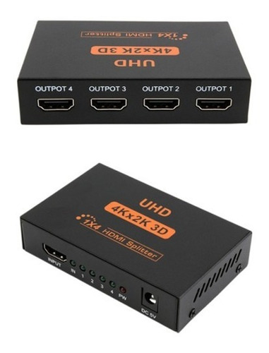 Splitter Switch Hdmi 4 Puertos De Salida Full Hd 1080p