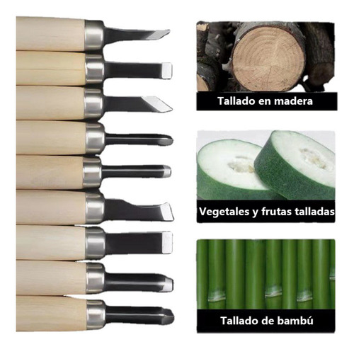 Tallado De Madera Mano De Carpintero Herramienta De Cincel C