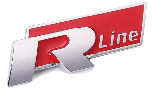 Emblema R-line Stickers Cajuela Vw Jetta Golf Passat Vento