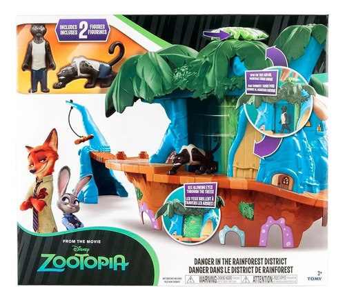 Zootopia Juego De Selva Peligrosa Jugueteria El Pehuen 