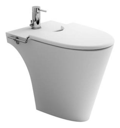 Bidet De 1 Agujero Sanitario Ferrum Marina Blanco Bha1j