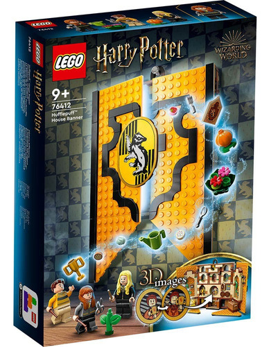 Lego Harry Potter 76412 Estandarte De La Casa Hufflepuff Cantidad de piezas 313