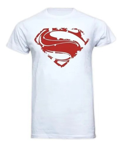 Poleras De Algodón Para Hombre Superman/ Liga De La Justicia