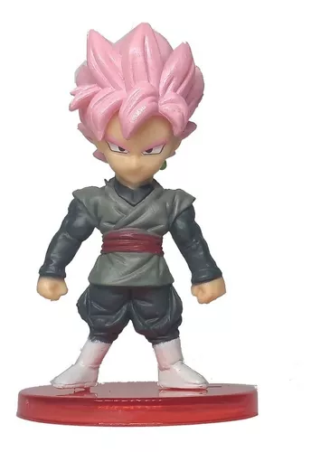 Boneco Action Figure Miniatura Goku Black Super Sayajin Rose