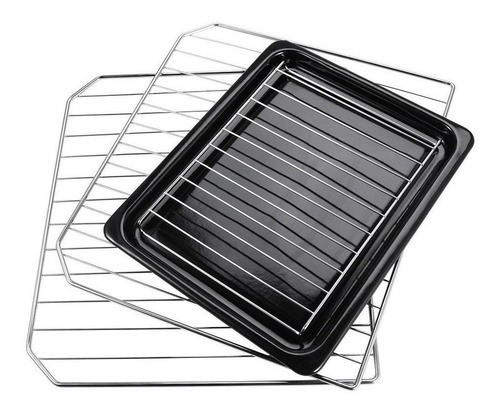 Imagen 4 de 4 de Horno de mesa eléctrico Oster Gourmet TSSTTVDFL1 22L acero inoxidable 127V