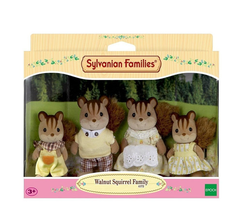 Sylvanian Families Familia De Ardillas 4172