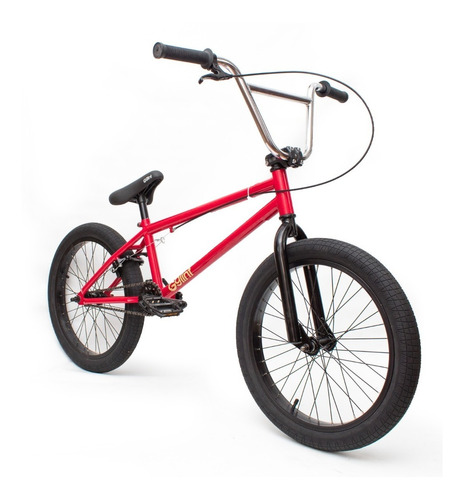 Bicicleta Bmx Glint Start Roja ¡cubiertas Anchas Linea Pro!