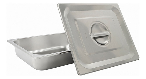 Inserto Acero Inoxidable 1/2 Con Tapa65 Cm Shorbull