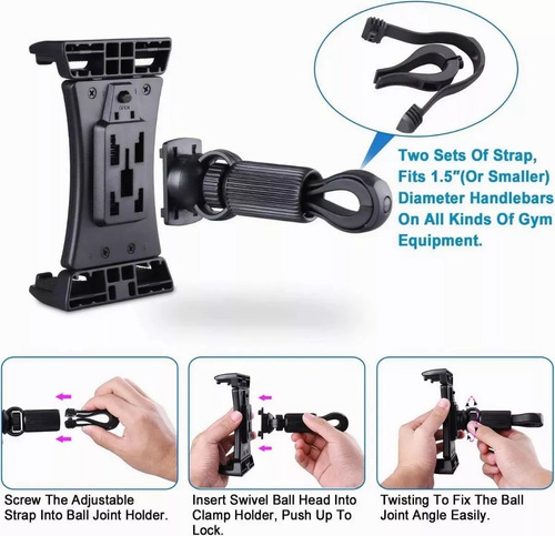 Soporte De iPad Tablet Para Spinning, Soporte Porta Celular