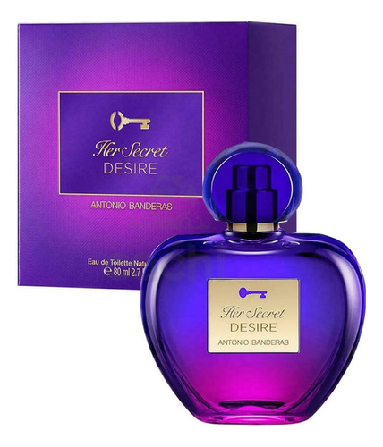 Perfume Antonio Banderas Her Secret Desire Edt 80ml