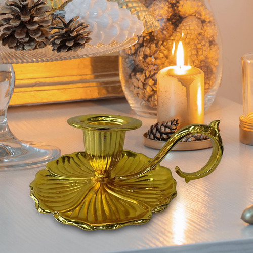 Porta-velas Cônico Retrô, Suporte Portátil Para Velas,