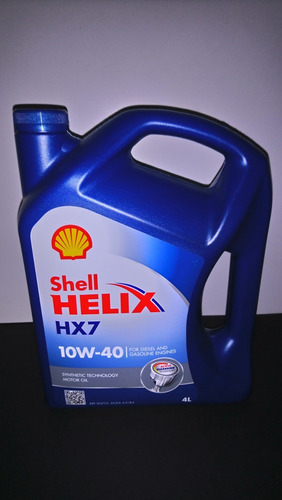 Aceite Shell 10w40 (cuatro Litros)
