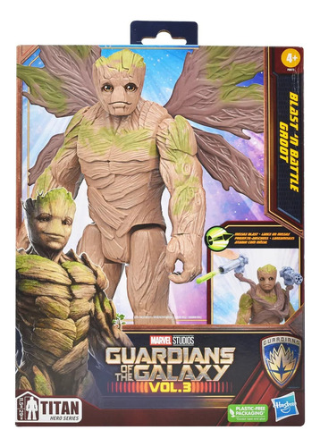 Guardians Of The Galaxy Blast N Battle Groot 29cm Hasbro