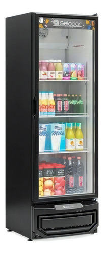Refrigerador Vertical 1 Porta De Vidro 445 L Gptu50 Gelopar