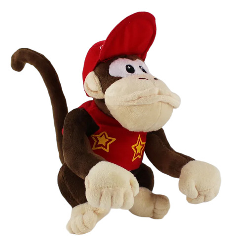 Peluche Diddy Kong 21 Cm Little Buddy Nintendo Super Mario