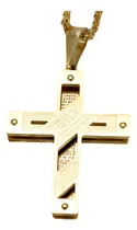 Comprar Collar De Cadena De Eslabones De Acero Inoxidable Oro Cubano