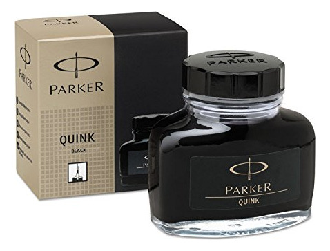 Parker Quink Tinta Permanente Para Boligrafo Botella Onza