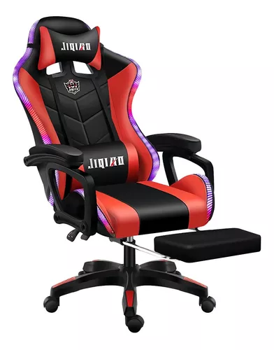 Pack Silla Gamer Masajeador Reclinable Gmd011+ Mesa Escritorio Gamer GMD015