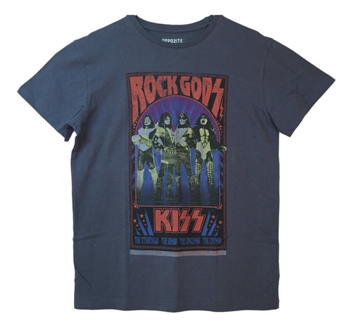 Polera Kiss Rock Gods - Talla M