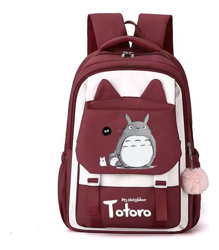 Mochila Estudiantil Hui-my Neighbor Totoro De Gran Capacidad