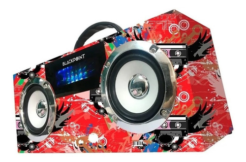 Parlante Portatil Recargable S33 Conexión Bt Usb Tf Radio Fm