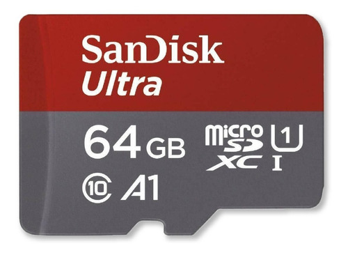 Tarjeta De Memoria Microsd 64gb Sandisk Ultra Clase 10 120mb