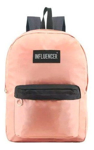 Mochila 40cm Lsyd Influencer Escolar Espalda Bolsillo