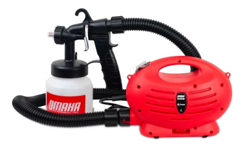 Imagen 4 de 10 de Maquina Pistola Para Pintar Omaha 650w Pico Bronce Pp-201