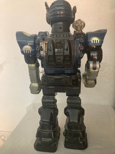 Turbo Fighter Robot 2005 Happy Kid Toys Vintage Turbo Fighter Robot Negro (Usado)