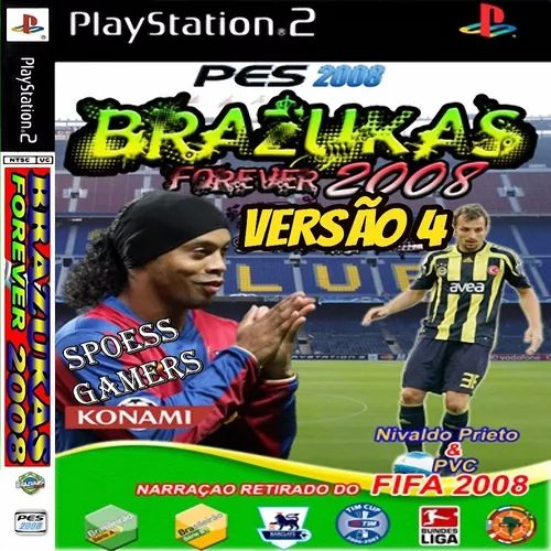 PES BRAZUKAS 2017 (PS2) Atualizado até 02/11/2016