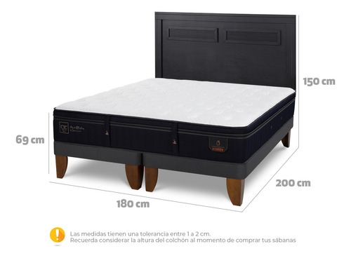Cama Europea Azul